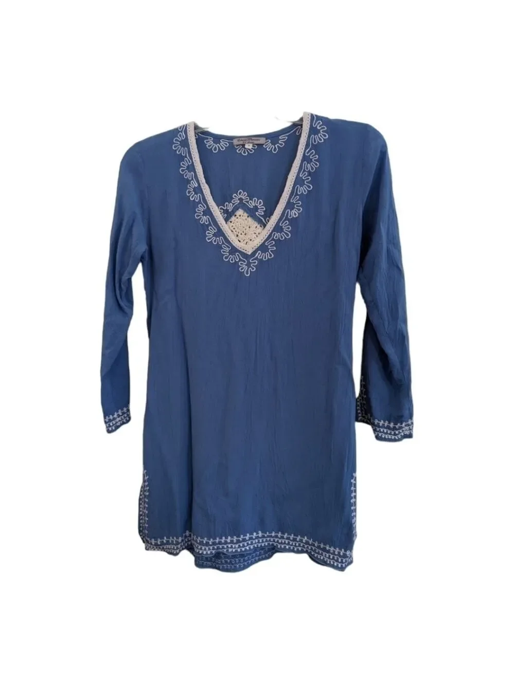 Claire Mercier St Barth Swim coverup or tunic Size S Luxury